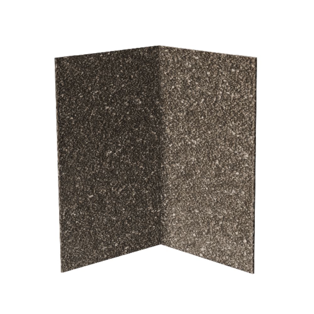 Угол внутренний металлический Docke 1250х50х50 мм с базальтовой посыпкой цвета Бежевый