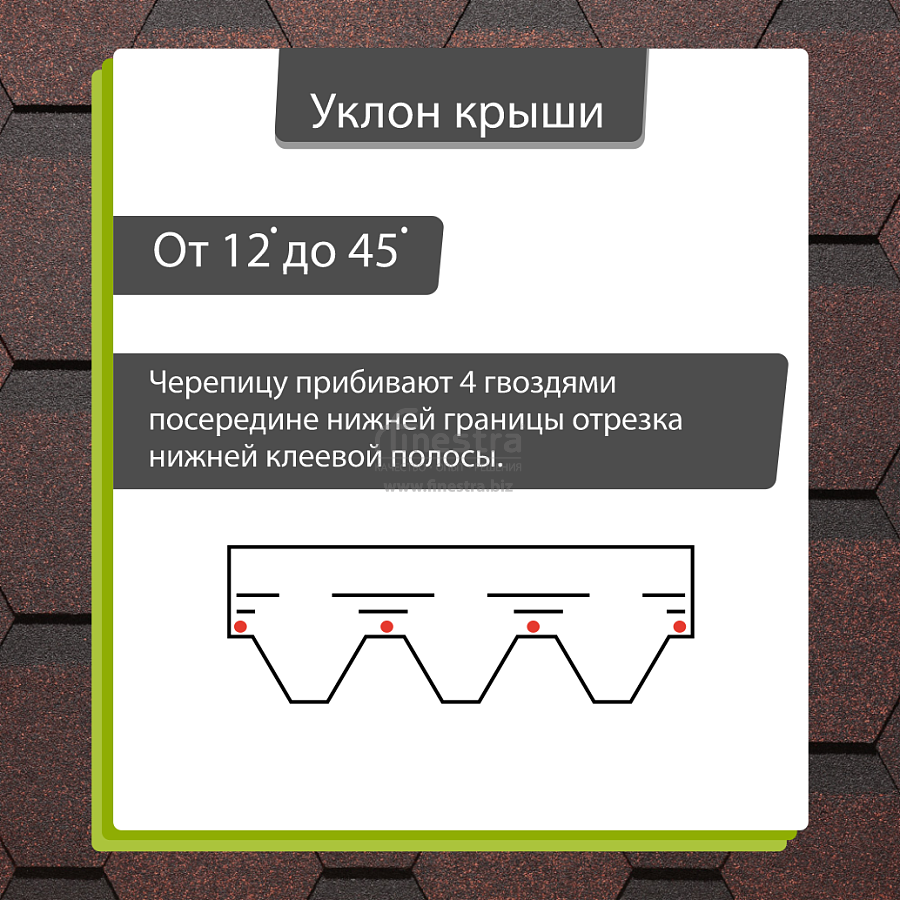 Гибкая черепица Docke PIE PREMIUM Шеффилд 3м2/уп