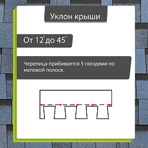 Купить Ламинированная черепица Docke PIE LUX DRAGON 2.38м2/уп Голубика в Хабаровске