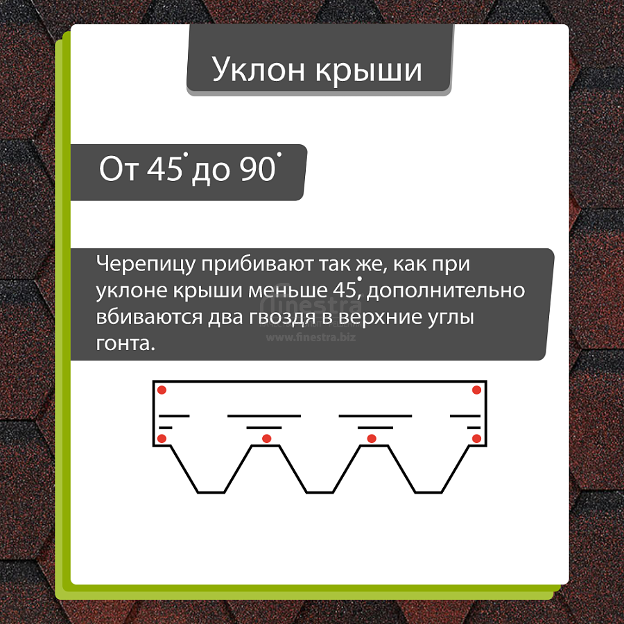 Гибкая черепица Docke PIE EURASIA Шестигранник 3м2/уп