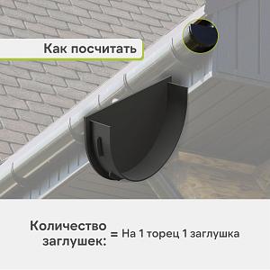 Docke ПРЕМИУМ Заглушка воронки  — Графит