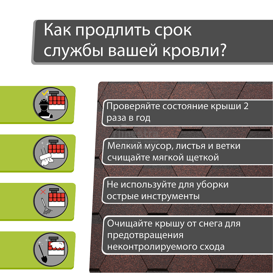 Гибкая черепица Docke PIE PREMIUM Шеффилд 3м2/уп
