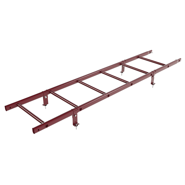 Лестница кровельная BORGE 1800мм  RAL 3005 (красное вино)