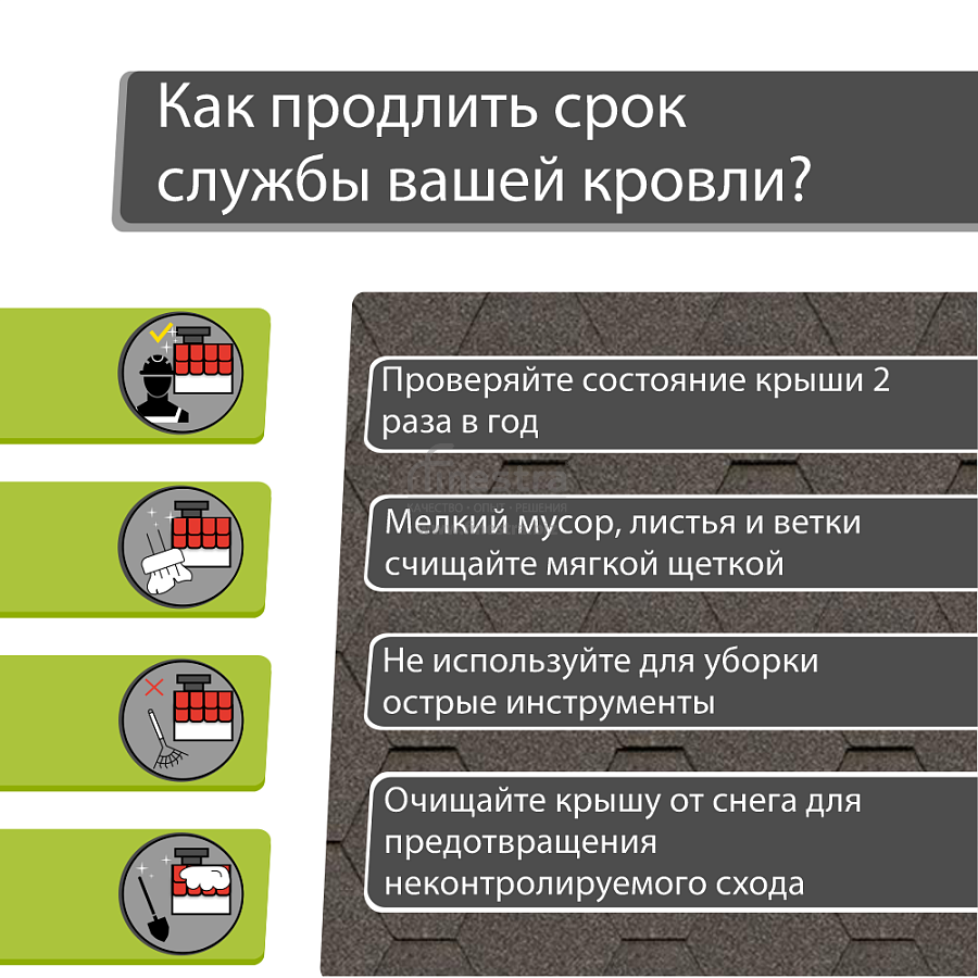 Гибкая черепица Docke PIE PREMIUM Шеффилд 3м2/уп