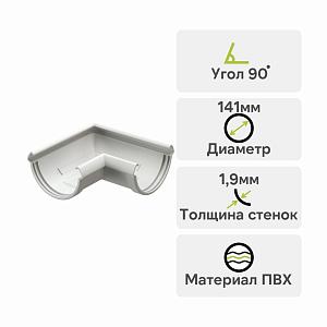 Docke ЛЮКС Угловой элемент 90°  — Пломбир