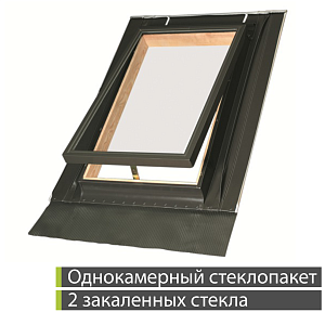 Купить Окно-люк Fakro WGI для выхода на крышу в комплекте с универсальным окладом в Иркутске