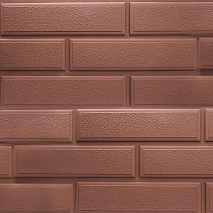 Купить Фасадная панель (венеция) ЭКО Альта-Профиль 1250х450х20мм  0.43м2 Терракотовый в Иркутске