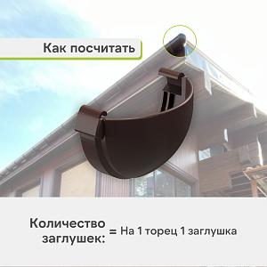 Docke ЛЮКС Заглушка  — Шоколад