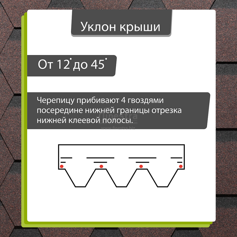 Гибкая черепица Docke PIE PREMIUM Кёльн 3м2/уп