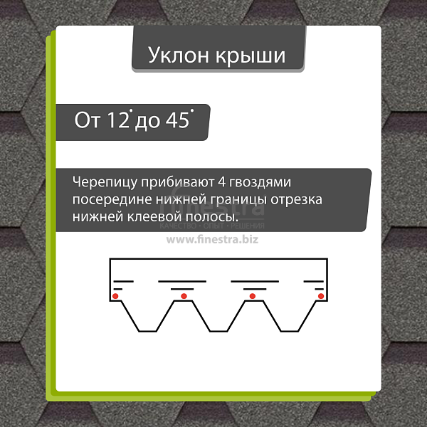 Гибкая черепица Docke PIE PREMIUM Шеффилд 3м2/уп