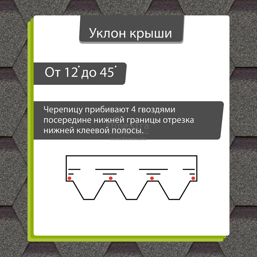 Гибкая черепица Docke PIE PREMIUM Шеффилд 3м2/уп