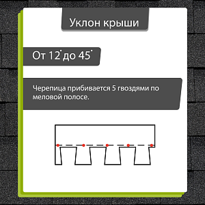 Купить Ламинированная черепица Docke PIE EUROPA DRAGON 2.38м2/уп Серый в Хабаровске
