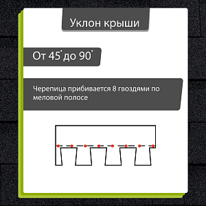 Купить Ламинированная черепица Docke PIE LUX DRAGON 2.38м2/уп Бальзамик в Хабаровске