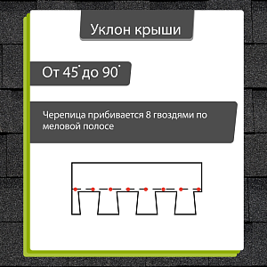 Купить Ламинированная черепица Docke PIE EUROPA DRAGON 2.38м2/уп Серый в Хабаровске